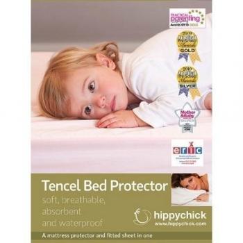 Hippychick HCTBP0CBL - Protector de colchón ajustable, 60 x 120 cm