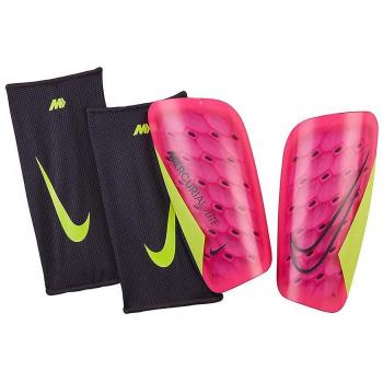 Espinilleras Nike Mercurial Lite DN3611-606, fútbol unisex, color rojo