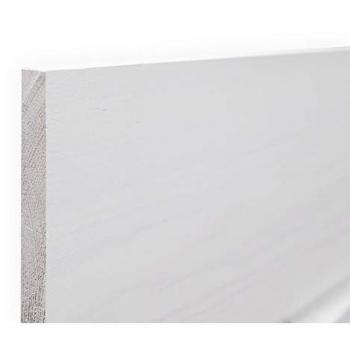 Cabecero de madera maciza DECOWOOD Flandes II en varios acabados y medidas, tono blanco, dimensiones 180x80cm, fabricado en madera de pino Flandes, hecho a mano en España, acabado vertical