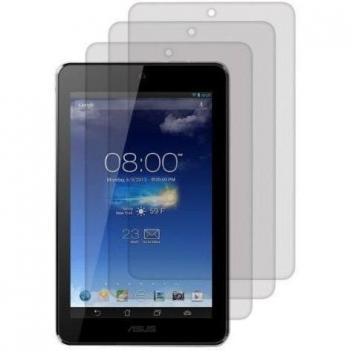 3x kwmobile Lámina protectora de pantalla MATE y ANTIREFLECTANTE con efecto antihuellas para Asus Memo Pad HD 7 - CALIDAD SUPERIOR