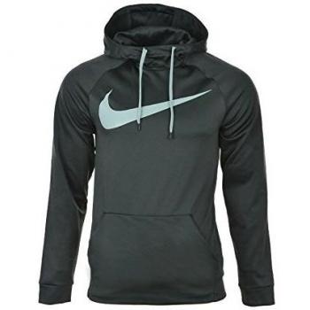 Nike M Nk Thrma Hoodie Carbon Swsh - Sudadera para hombre, color verde, talla L