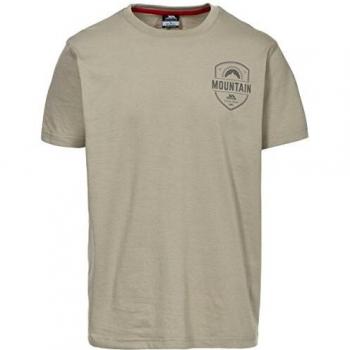 Trespass Rawhider Camiseta de Manga Corta, Hombre, Oat, s