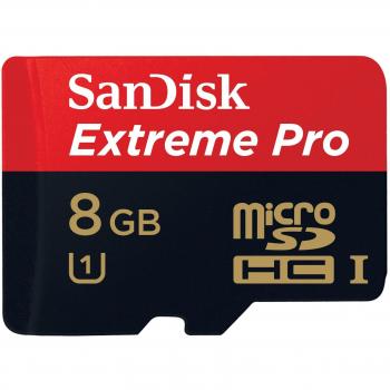 SanDisk SDSDQXP-008G-X46 Tarjeta de memoria microSD de 8 GB negro