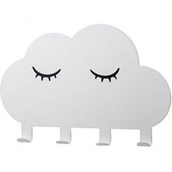 Bloomingville Percha de metal, blanco