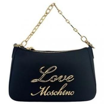 Love Moschino Women's Black Handbag with Removable Shoulder Strap