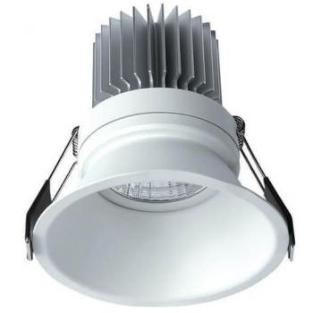 Empotrable luz cálida 7W 8 cm Ø FORMENTERA LED, Inspired Mantra Formentera Downlight Empotrable 8.2cm Redondo 7W COB LED 3000K, 580lm,