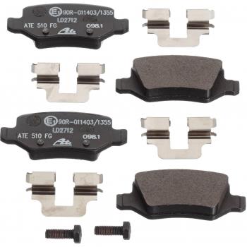 Juego de pastillas de freno ATE Ceramic 13.0470-2712.2 para MERCEDES BENZ Clase B y A, Trasero