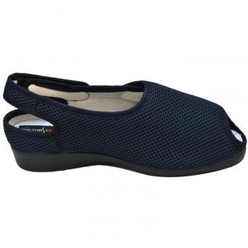 Zapatillas para el hogar Doctor Cutillas modelo 10211 para mujer en color azul marino