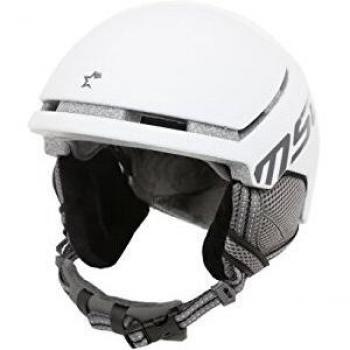 MSC Bikes SNOW118MLWH Casco de Snow/Esquí, Blanco, M/L