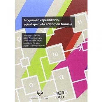 Programen espezifikazio, egiaztapen eta eratorpen formala