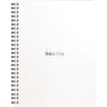 Cuaderno A5+ Rhodia Classic Dot (puntado) - Blanco