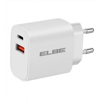 Cargador ELBE CARG-2037-QC Dual