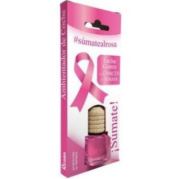 Ambientador Coche Sys Súmate al Rosa 6ml - fragancia floral, formato de 6ml, diseño moderno y elegante, fácil de usar, ideal para eliminar olores en el coche