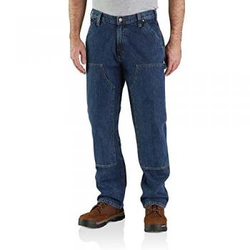 Carhartt Loose Fit Double-Front Logger Jeans, Azul, 30W / 32L