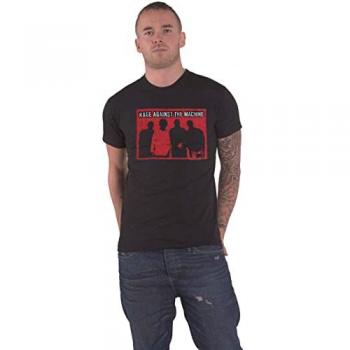 Rage Against The Machine Debut Official Unisex Black T-Shirt M - 100% Cotton Jersey