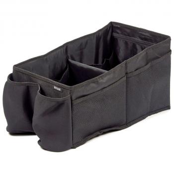 iKross Caja de Almacenamiento de Coche con Bolsillo para Botella,Organizador para Coche