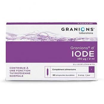 Granions de Iodo - Solución Buvable 30 Ampollas 2ml