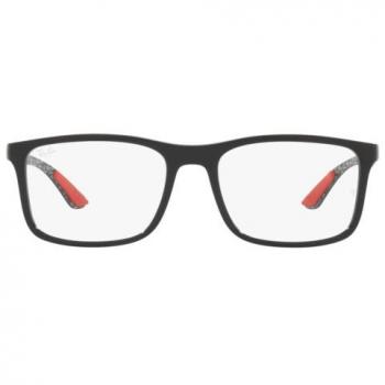 Ray-Ban RX 8908 (2000) Men's Eyeglasses - Black Frame, Size 55, Blue Light Blocking Available