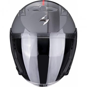 Casco Jet Scorpion EXO-230 Sr Gris Adulto