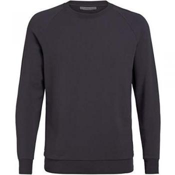 Icebreaker Nature Dye Helliers LS Crewe Men, Tannin 2020 - Capa intermedia, color tannin, tamaño medium