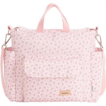 Bolso Maternal Cambrass Fresh Rosa 16x43x37 Cm