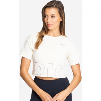 Camiseta crop mujer Core 0.1 PicSil Sport - Camiseta de mujer, diseño crop, marca Picsil, adecuada para entrenamiento y actividades deportivas