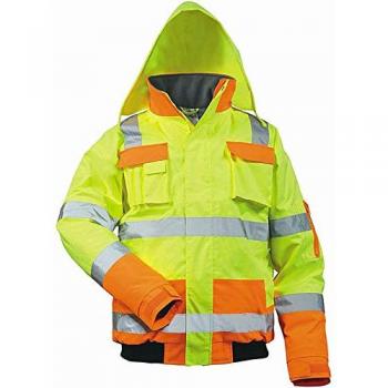 Chaqueta Piloto de Alta Visibilidad Mats - Talla L - Amarillo/Naranja - SAFESTYLE