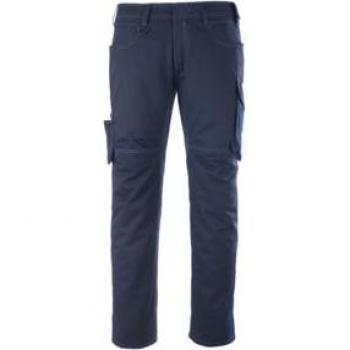 Pantalones de Trabajo Mascot Oldenburg con Bolsillos Grandes para Muslos, Color Azul Marino/Royal, Talla 82C42 (L32W27)