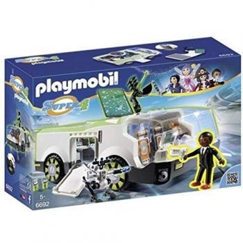 PLAYMOBIL- Techno Chameleon with Gene Playset, Multicolor