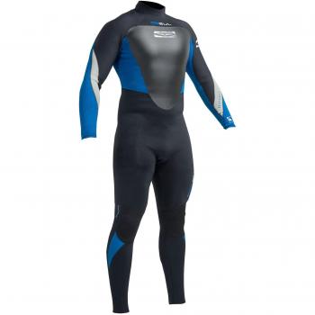 2017 Gul Response 5/3mm BACK ZIP GBS Steamer Black/Blue RE1213 Sizes- - Large Tall