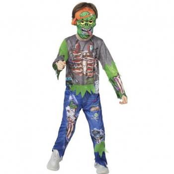 Disfraz de Jugador de Vídeojuegos Zombie para niño con Accesorios incluidos