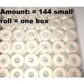 4sold Pre herida bordado máquina hilo de bobina X 144 White with sides