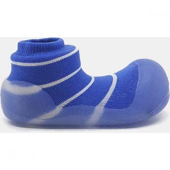 Attipas - Zapatillas de casa de bebés en tejido Aqua-X azul