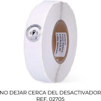 Pack de etiquetas antirrobo Checkpoint 2933 Tamper Ø3,3cm