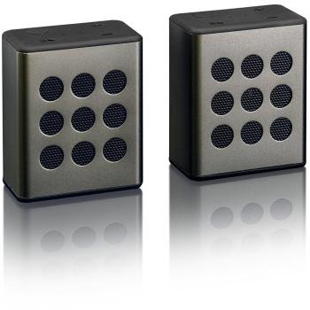 Lenco BTP-200BK Estéreo 5W Gris Altavoz portátil - Altavoces portátiles