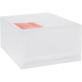 Caja de almacenamiento apilable transparente con tapa - El Corte Inglés