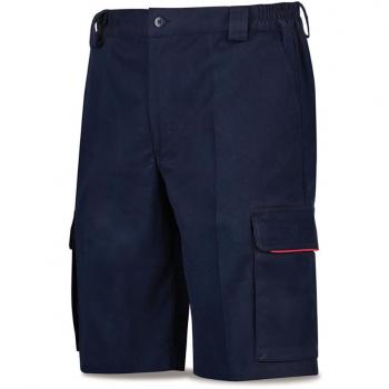 Shorts Elásticos Azul Marino BigBuy Fashion