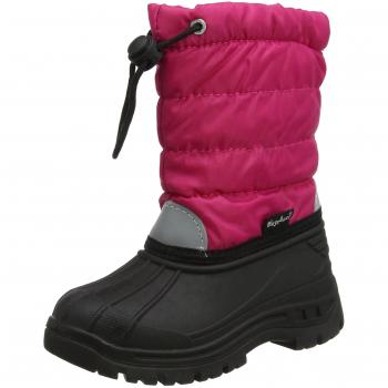 Playshoes Unisex Children's Winter Boots with Warm Lining, Mid-Calf, Pink