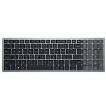 Teclado Inalámbrico Multi-Dispositivo DELL KB740 con Bluetooth y Diseño QWERTY Italiano - Color Gris y Negro