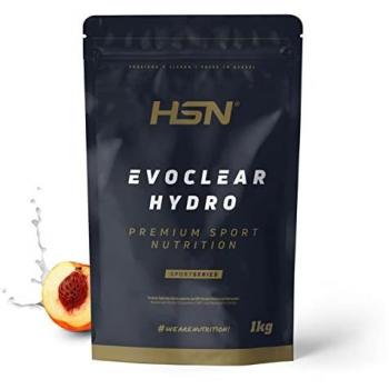 Proteína Hidrolizada de Suero de Leche Evoclear Hydro 1 kg - Sabor Melocotón | Refrescante y Ligera | No-GMO, Vegetariana, Sin Gluten ni Soja
