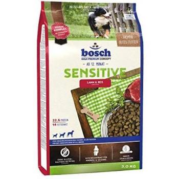 Pienso Bosch Sensitive Adulto Cordero Arroz 3 Kg