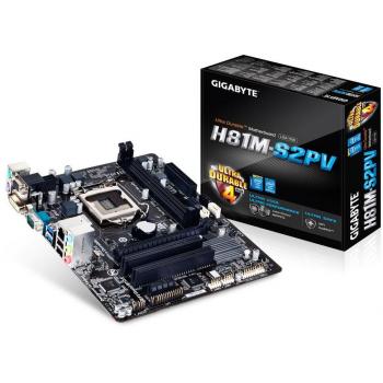 Gigabyte H81M-S2PV - Placa base Intel H81