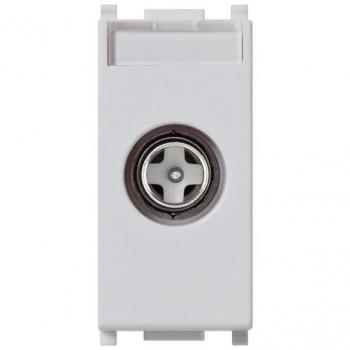 Presa TV-RD-SAT Directa Plana Plata Vimar 14300.01.SL
