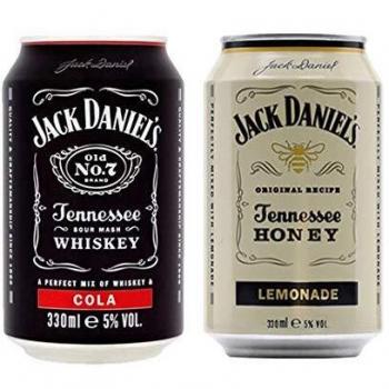 Jack Daniels Tennessee Whiskey PreMix Canned Drinks