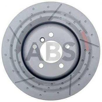 Disco de freno A.B.S. 18277 recubierto con ABS, para eje delantero, diámetro 370mm, compatible con BMW