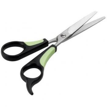 Feplast 85810899 Tijeras para Gatos Gro 5810, Delicadas Puntas Redondeadas, Ideales para Animales de Pelo Corto, Medio y Largo 16.2 x 6.5 x 8 Cm