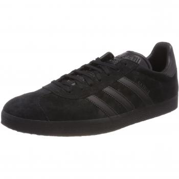 Adidas Gazelle Core Black Low Sneakers for Men, Size 44 2/3