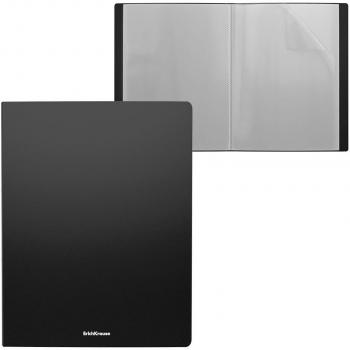 Carpeta con Fundas Matt Classic - 10 Fundas - Tamaño A4 - Color Negro (4 unidades)