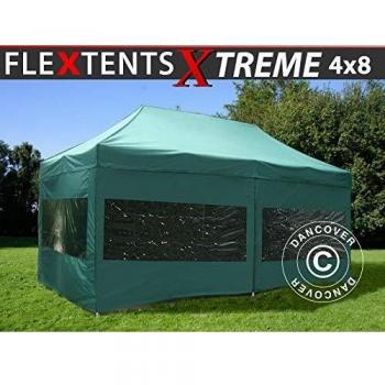 Carpa Plegable Rápida FleXtents Xtreme 50 4x8m Verde