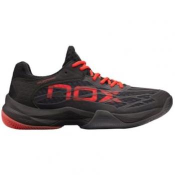 Zapatillas de Pádel NOX AT10 Lux Negro Rojo